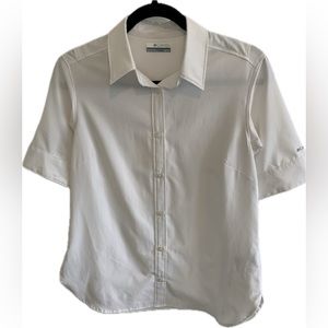 Columbia XS, White, Button Down, Women’s Blouse.